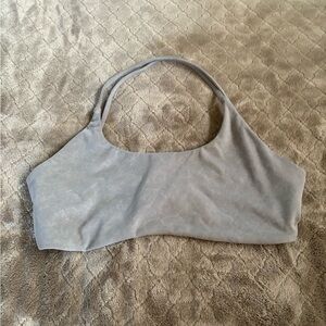 Gray Sports Bra